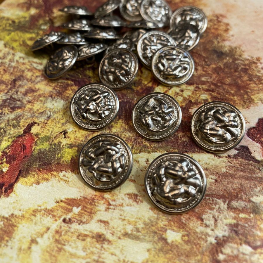 De 1.7cm Metálicos Plateados