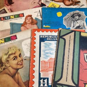 9 revistas Lunes, vintage!
