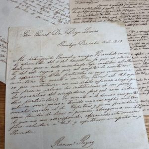 Cartas Históricas dirigidas a Diego Lamas