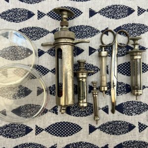 Lote de artículos de medicina Vintage