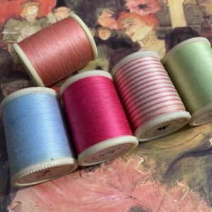 5 bobinas en tono pastel!