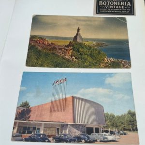 2 postales de Uruguay Piriapolis y Punta del Este