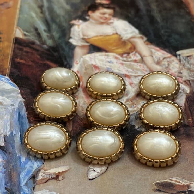 Perlados Ovalados de 2cm