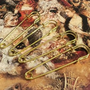 Alfiler Dorado de 6.5cm