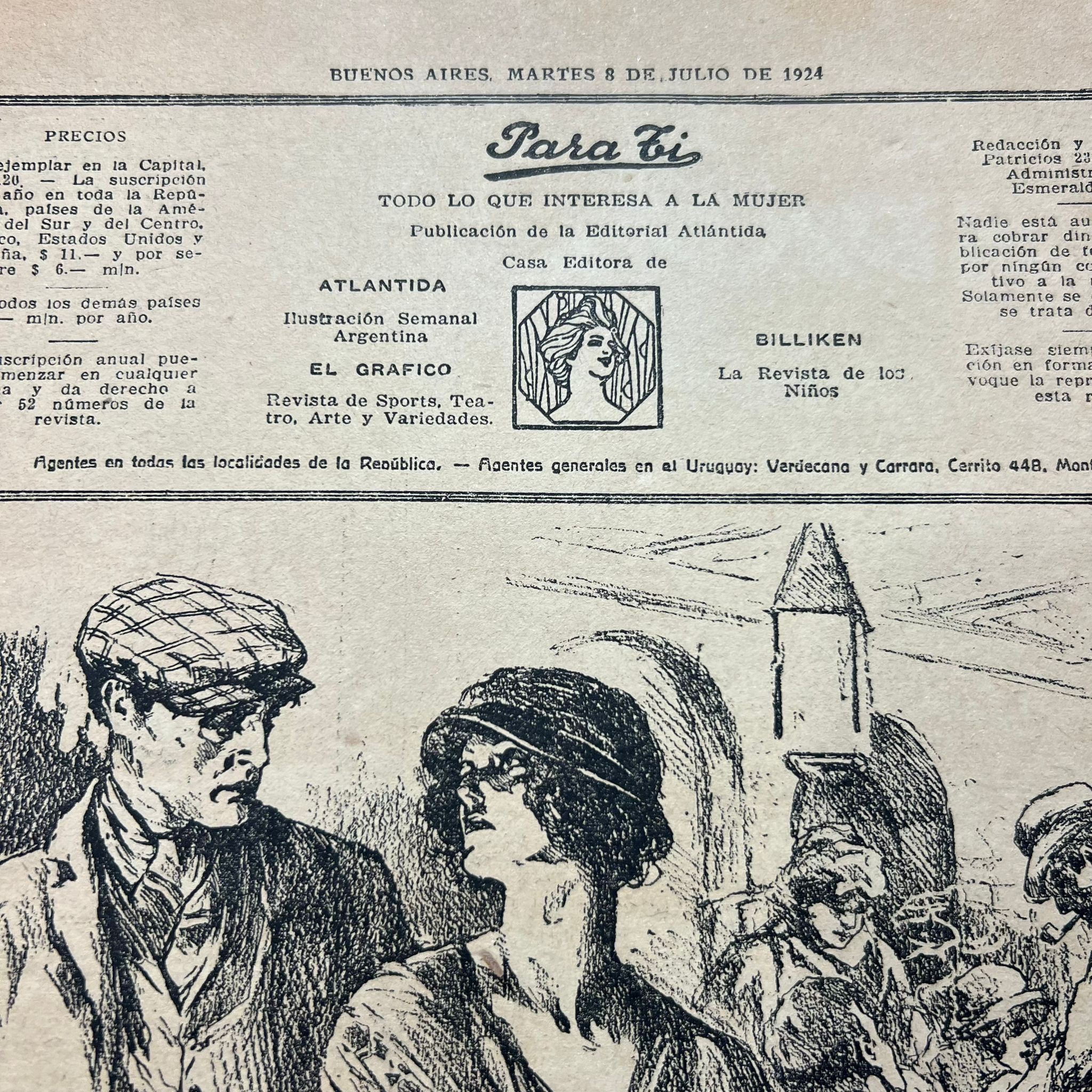 Revista Para Ti - año 1924 - Imagen 4