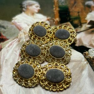 Elegantes de terciopelo de 2.2cm